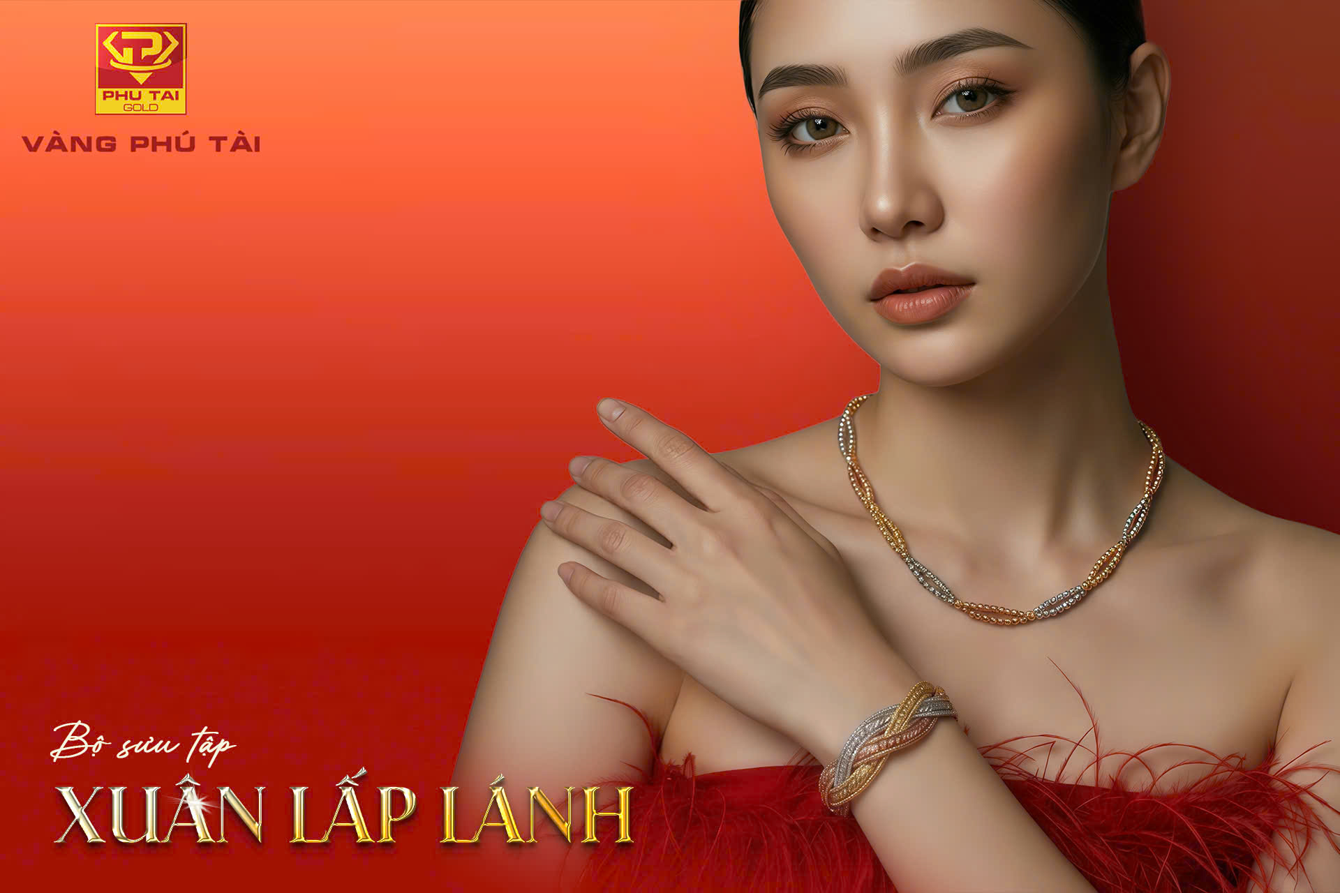 Set trang sức vàng tây (mã set ts 332)